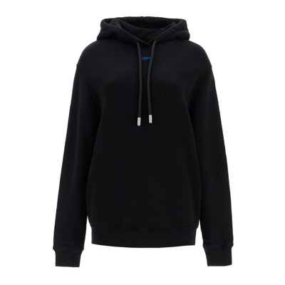 Pinkflower Arrow Hoodie Off White , Black , Dames