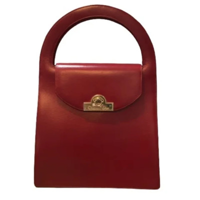 Pre-owned Leather dior-bags Dior Vintage , Red , Dames