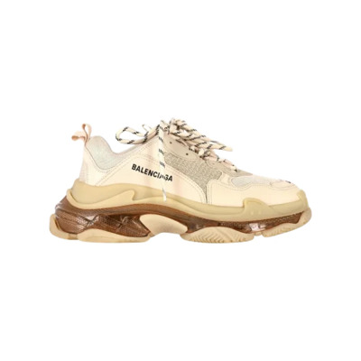 Pre-owned Plastic sneakers Balenciaga Vintage , Beige , Dames