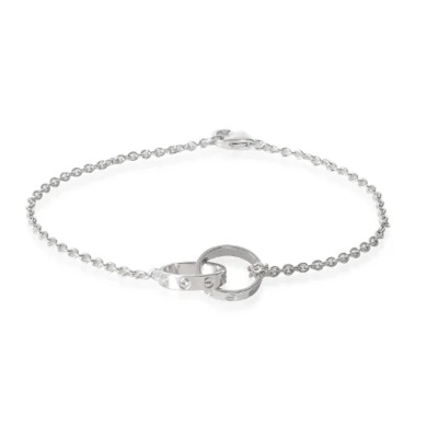 Pre-owned White Gold bracelets Cartier Vintage , Gray , Dames