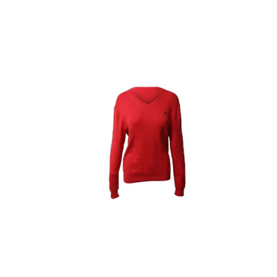 Pre-owned Wool tops Ralph Lauren Pre-owned , Red , Dames