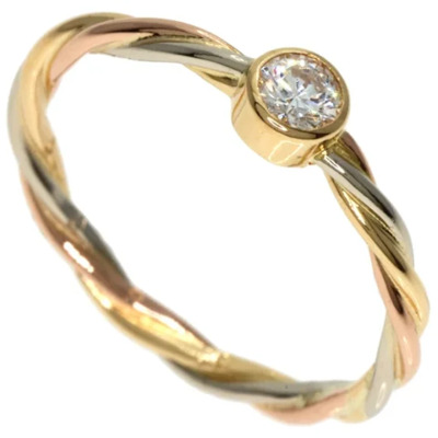 Pre-owned Yellow Gold rings Cartier Vintage , Yellow , Dames