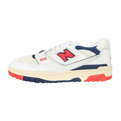 Retro Style Low Profile Sneakers New Balance , White , Heren