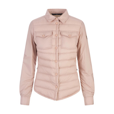 Roze Gewatteerde Jas Averau Moncler , Pink , Dames