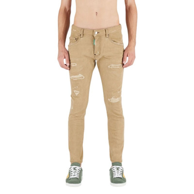 Slim-fit Broek Dsquared2 , Beige , Heren