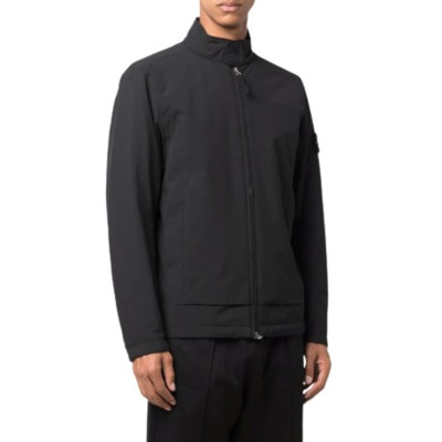 Soft S Primaloft Isolatie Jas Stone Island , Black , Heren