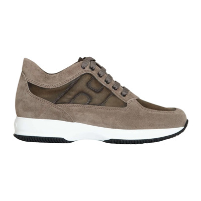 Stijlvolle Comfort Sneakers Hogan , Beige , Heren