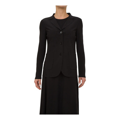 Stijlvolle Jas Max Mara , Black , Dames