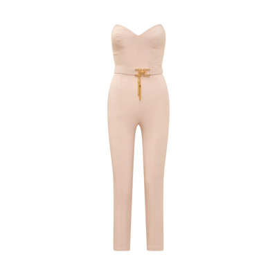 Stijlvolle Jumpsuit Elisabetta Franchi , Pink , Dames