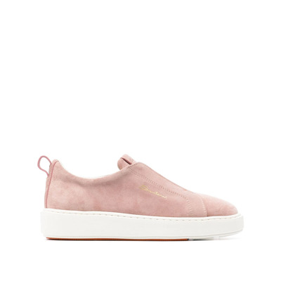 Stijlvolle Sneakers voor Mannen Santoni , Pink , Dames