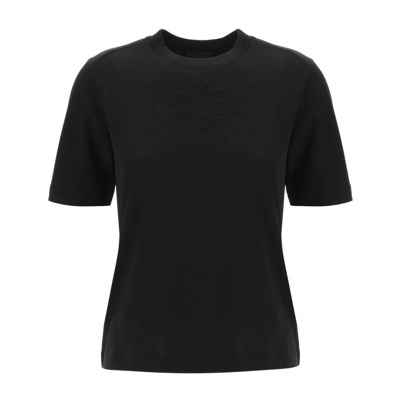 T-Shirts Moncler , Black , Dames