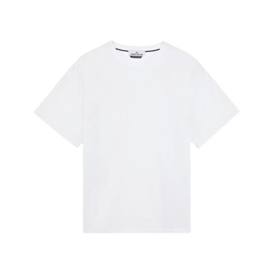 T-Shirts Stone Island , White , Heren