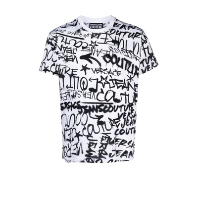 T-Shirts Versace Jeans Couture , White , Heren