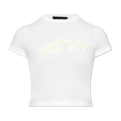 T-shirt met logo Dsquared2 , White , Dames