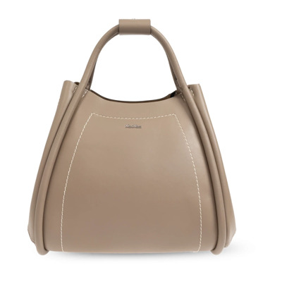 Tas type shopper Max Mara , Beige , Dames