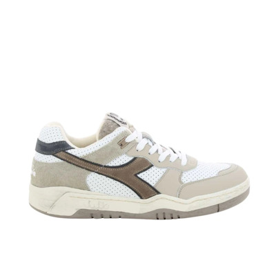 Taupe Heritage Herenschoenen Torino Italia Diadora , Multicolor , Heren