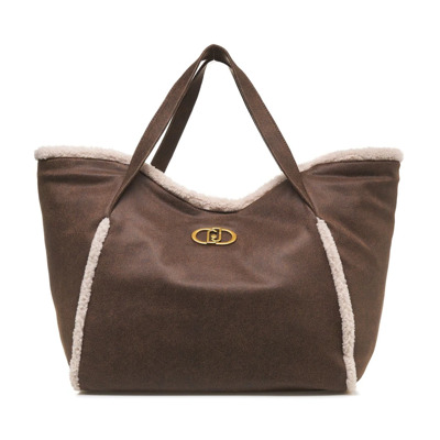 Teddy Shopper Tas Liu Jo , Brown , Dames