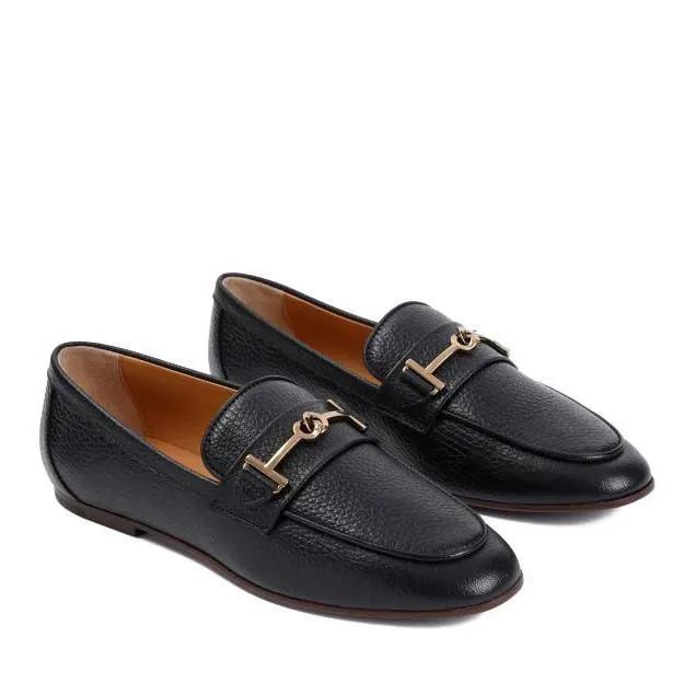 Tod's Loafers & ballerina schoenen - T Ring Loafers in zwart