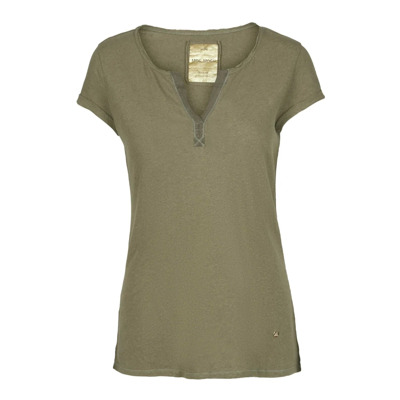 Troy Basis T-shirt MOS Mosh , Green , Dames