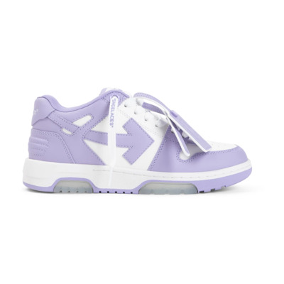 Witte Leren Sneakers Chic Stijl Off White , Multicolor , Dames