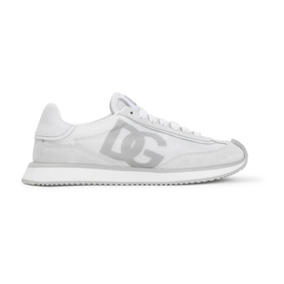 Witte Mesh Sneakers Aw24 Dolce & Gabbana , White , Dames