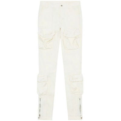 Witte Off Aw23 Dames Jeans Diesel , White , Dames