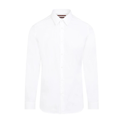 Witte Skinny Shirt Gucci , White , Heren