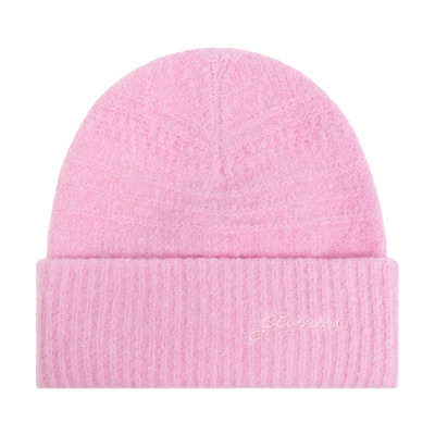 Wollen muts Ganni , Pink , Dames