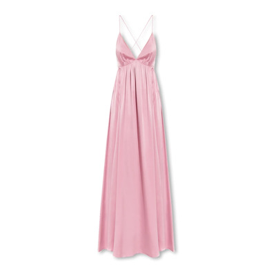 Zijden jurk Zimmermann , Pink , Dames