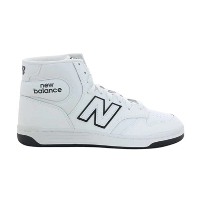 Zwarte HI Sneakers voor heren New Balance , White , Heren