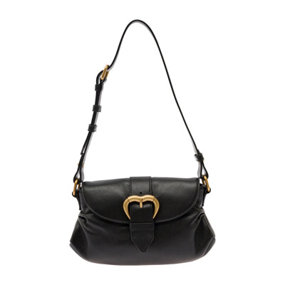 Zwarte Jolene Schouder Klassieke Tas Pinko , Black , Dames