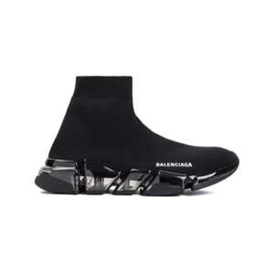 Zwarte Sneakers voor Mannen Aw24 Balenciaga , Black , Heren