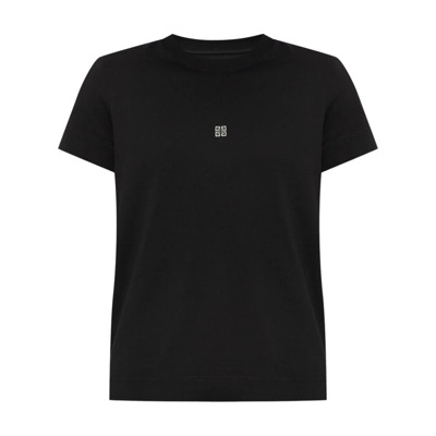 Zwarte T-shirts & Polos voor Vrouwen Givenchy , Black , Dames