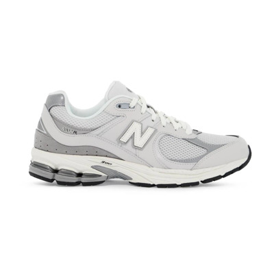 2002R Leren en Mesh Sneakers New Balance , Gray , Heren