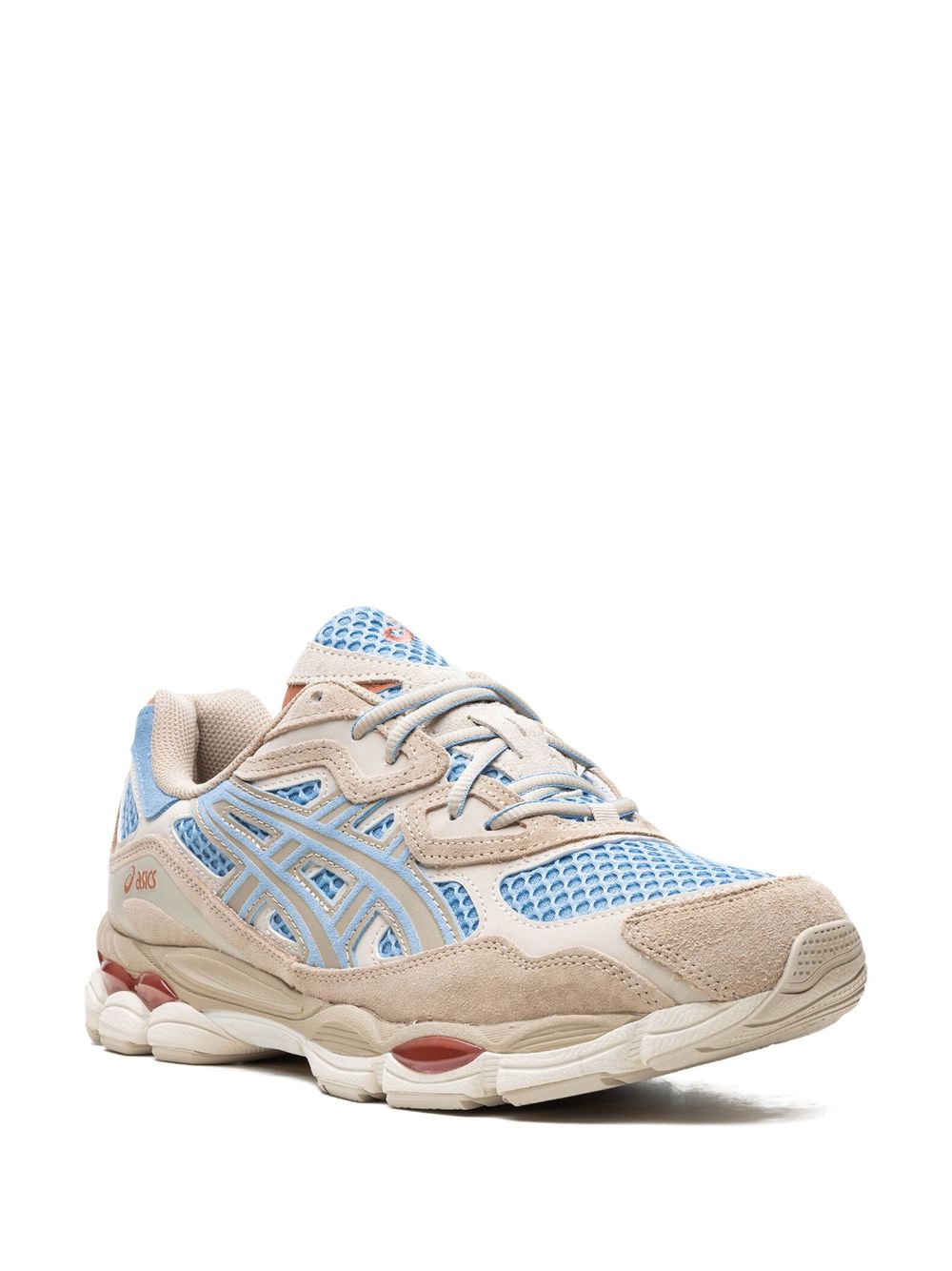 ASICS GEL-NYC "Harbour Blue/Wood Crepe" sneakers - Blauw