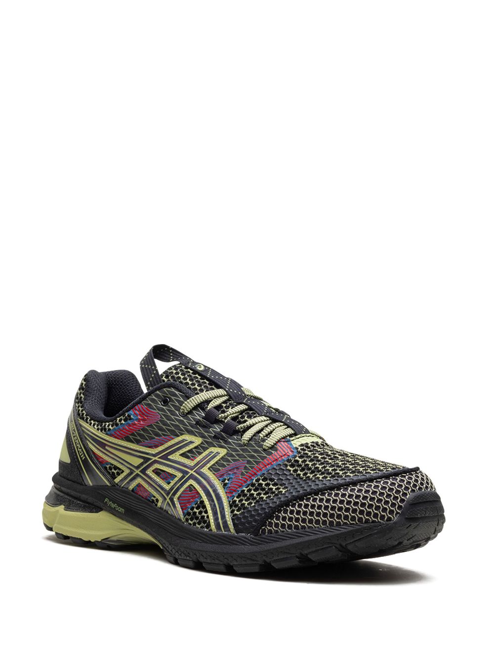 ASICS GEL-TERRAIN "Black/Neon Lime" sneakers - Zwart