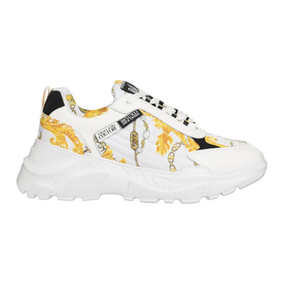 Abstract Multicolor Speedtrack Sneakers Versace Jeans Couture , Multicolor , Heren