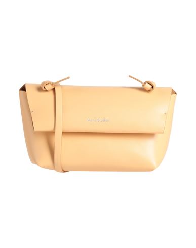 Acne Studios Woman Cross-body bag Beige Size - Leather