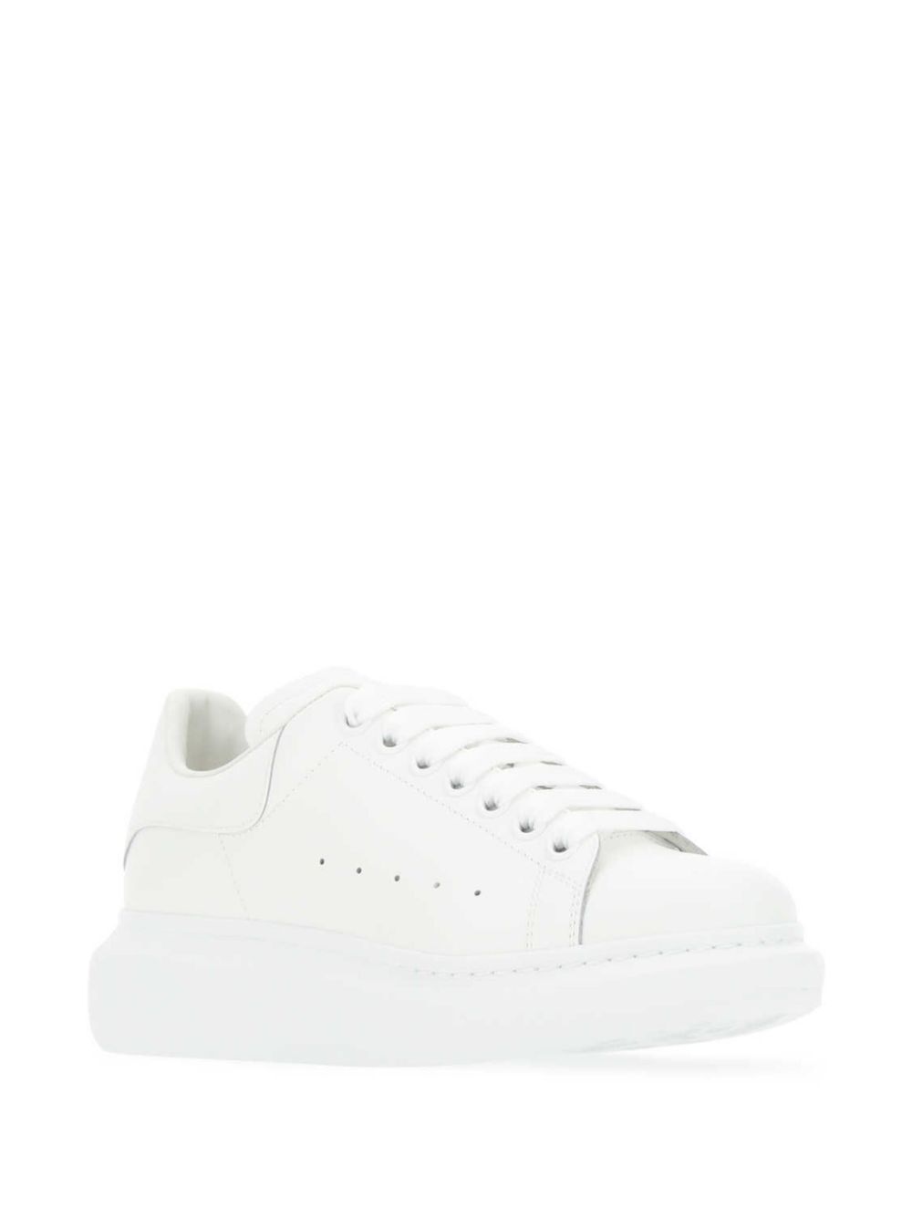 Alexander McQueen platte sneakers met veters - Wit