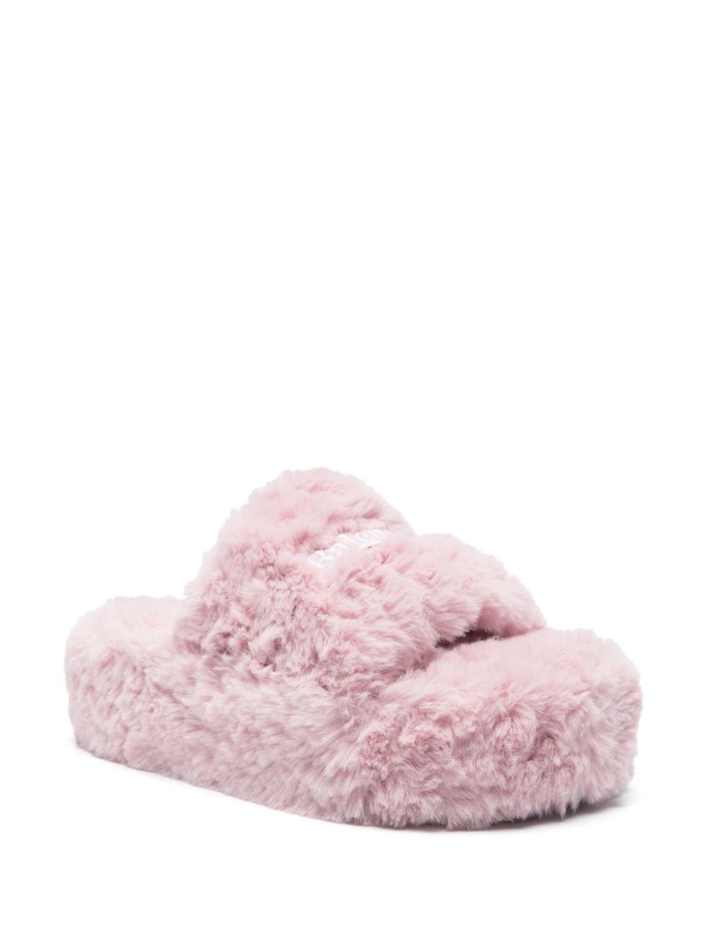 Balenciaga Fury slippers met plateauzool - Roze