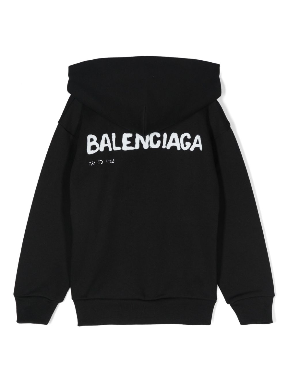 Balenciaga Kids Hand Drawn hoodie - Zwart