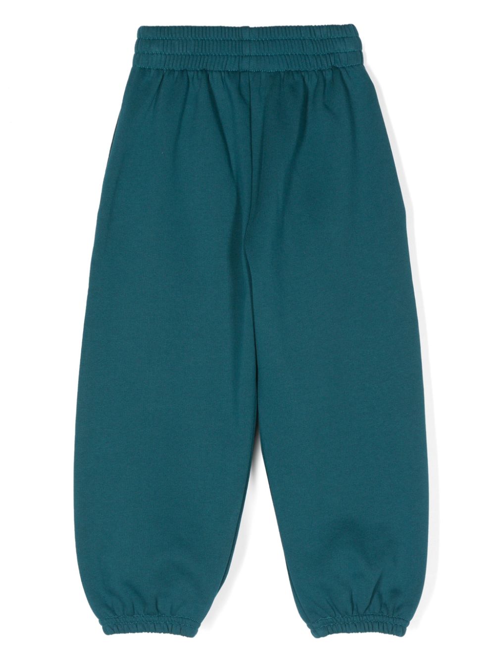 Balenciaga Kids Joggingbroek met geborduurd logo - Blauw