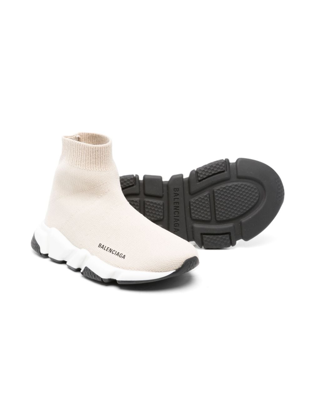 Balenciaga Kids Speed LT soksneakers - Beige