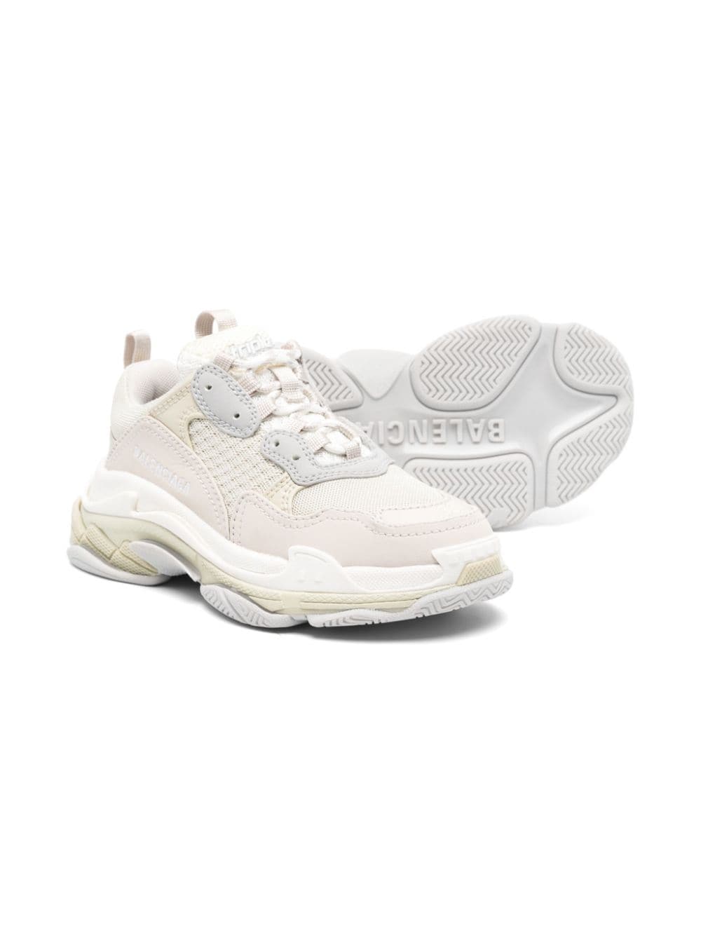 Balenciaga Kids Triple S sneakers - Beige