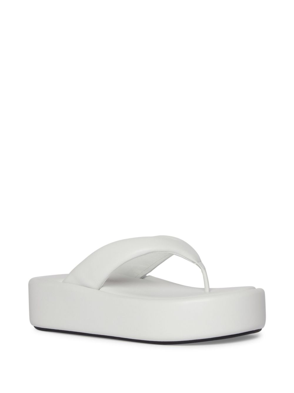 Balenciaga Sandalen met plateauzool - Wit