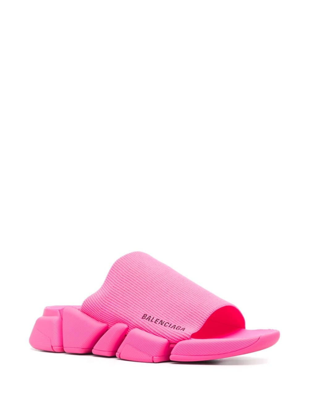 Balenciaga Speed 2.0 slippers met logoprint - Roze