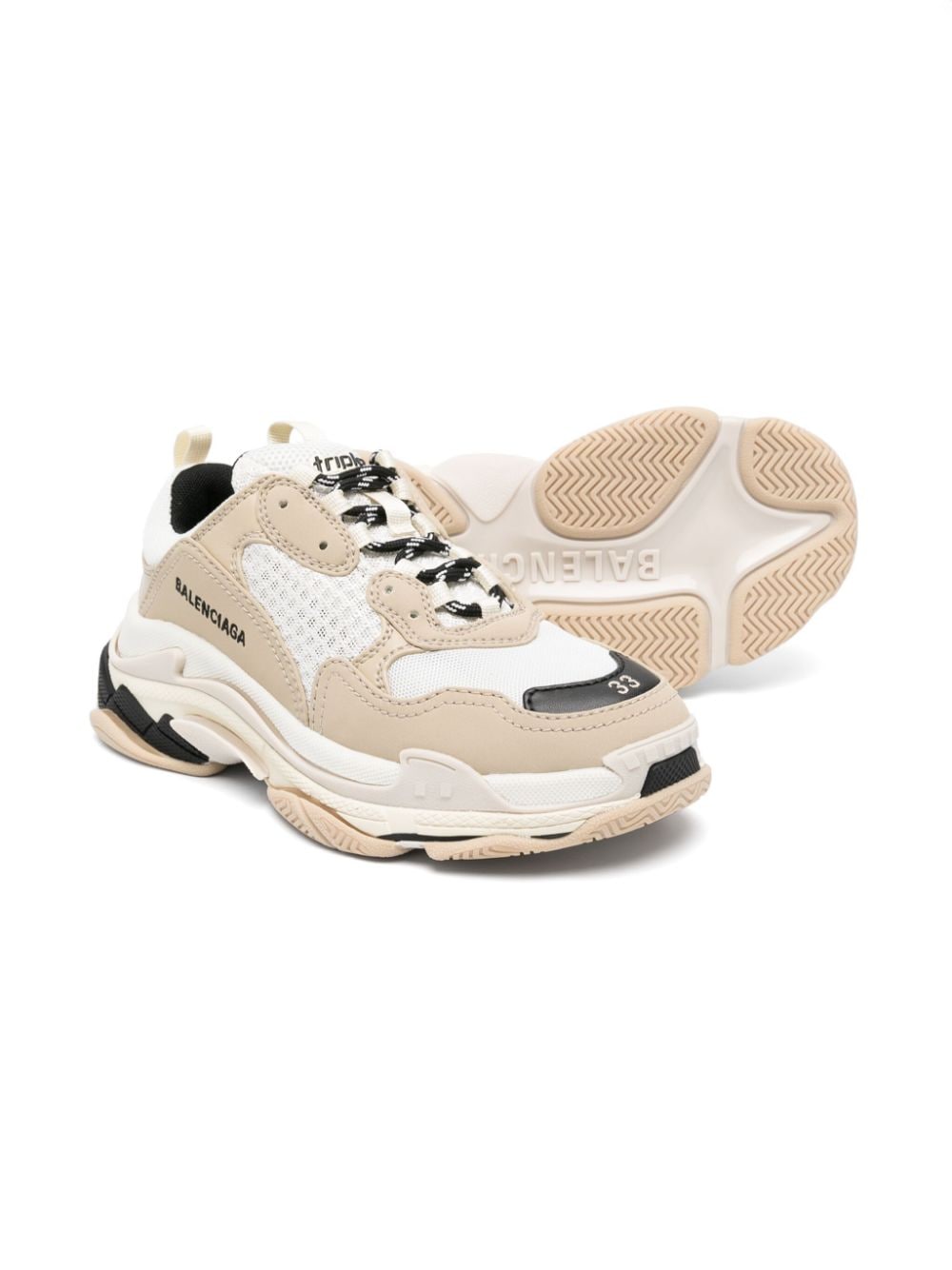 Balenciaga Triple S sneakers met vlakken - Wit