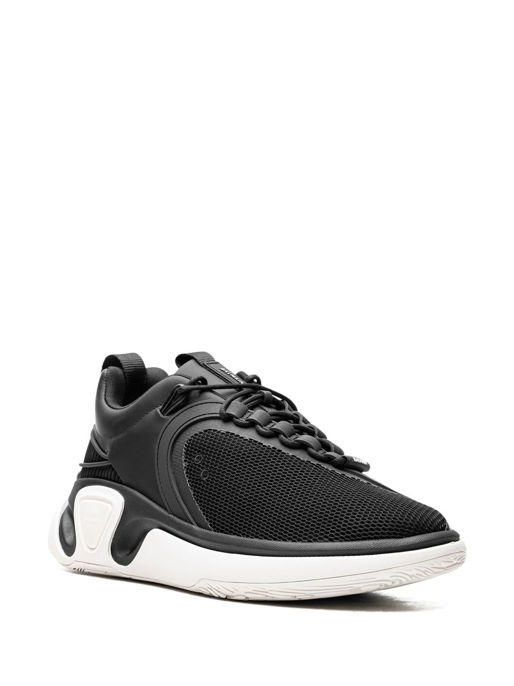 Balmain B Court T Asymmetric "Chunky" sneakers - Zwart