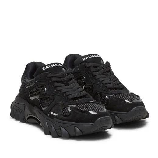 Balmain Sneakers - B-East Chunky Sneakers in zwart