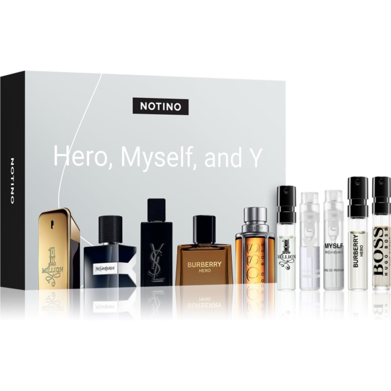 Beauty Discovery Box Notino Hero, Myself, and Y set voor Mannen